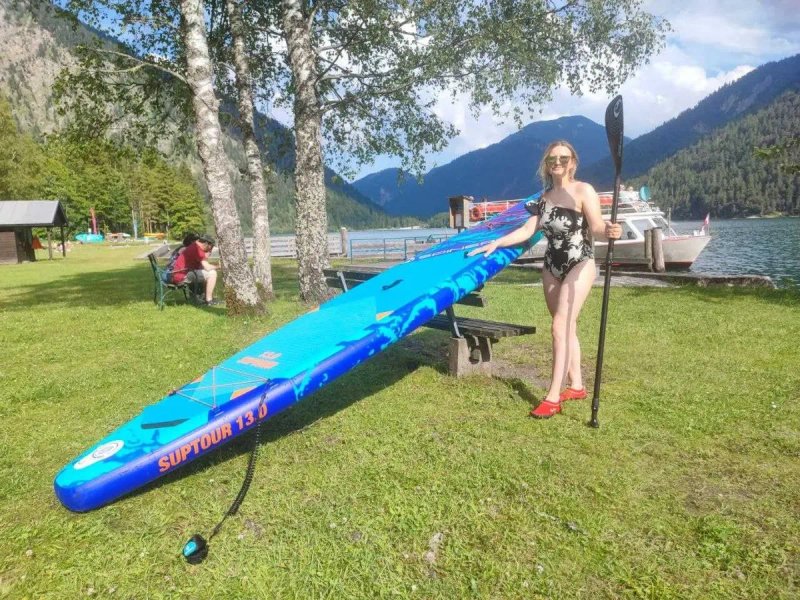 SPINERA Suptour 13 Ultra САП борд board доска SUP дошка 396 см. каяк SUP дошка 2 шари слоя САП доска надувна Stand Up Paddle board борд SAP надувная — фото 3