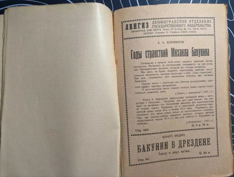 Спор о Бакунине и Достоевском Статьи Л П Гроссман и В Полонского 1926 — фото 6