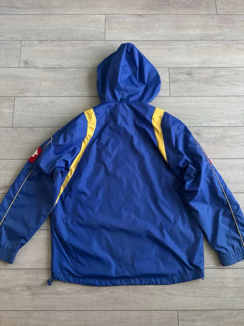 Спортивна Футбольна Куртка Збірна Україна З Футболку Лотто Ukraine Lotto Football Soccer Vintage Size XXL 2XL ХХЛ 2ХЛ Розмір Вітрівка Вінтаж Оригінал — фото 2