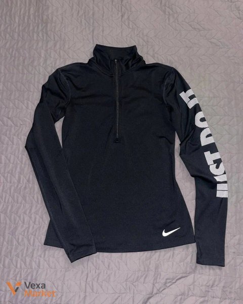 Спортивна кофта Nike жіноча S чорна