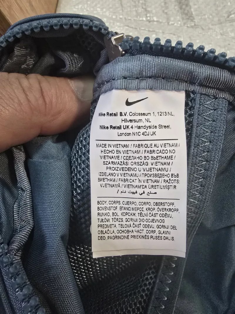Спортивна сумка на пояс бананка Nike NK AURA WAISTPACK — фото 8