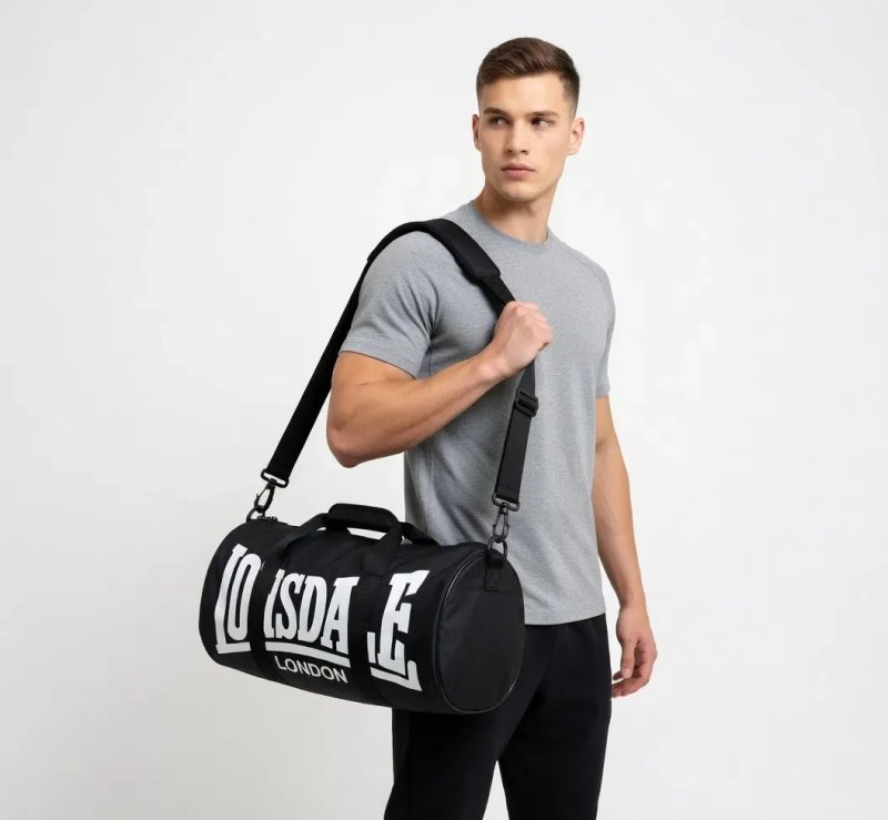 Спортивная дорожная сумка Lonsdale London / сумка мужская в спортзал — фото 2