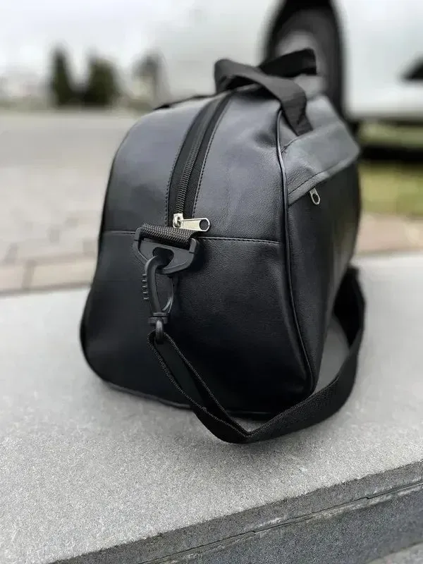 Спортивная сумка Nike эко кожа / сумка женская в спортзал — фото 5