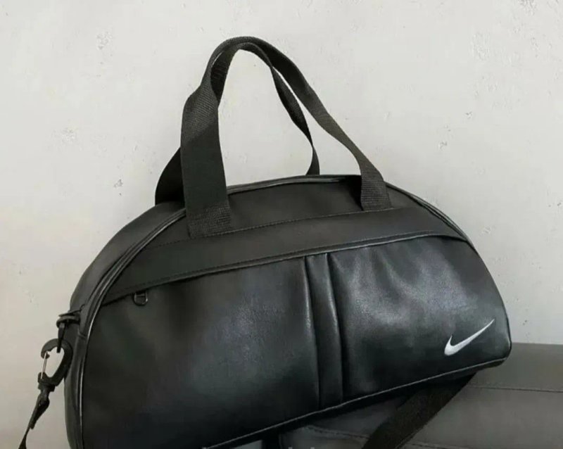Спортивная сумка Nike эко кожа / сумка женская в спортзал — фото 7