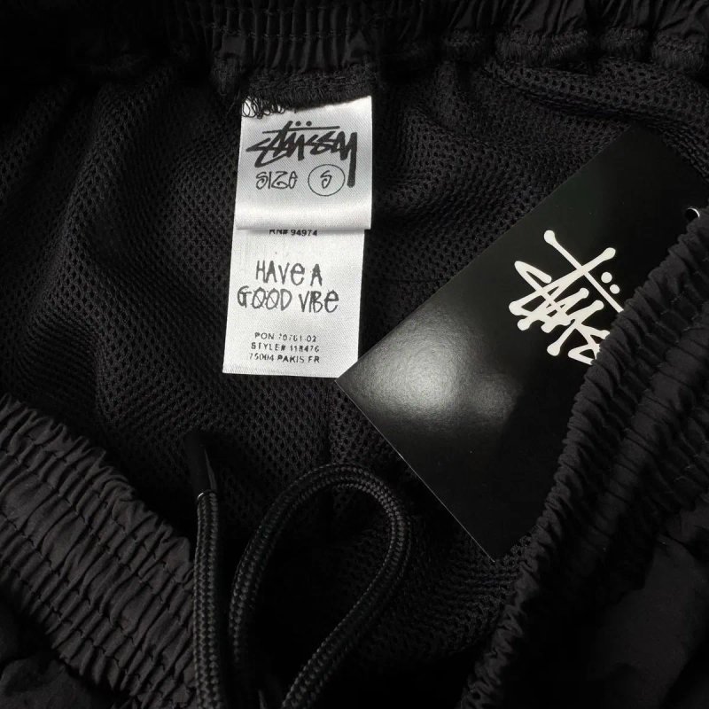 Спортивні нейлонові штани Stussy | джогери стусі з плащівки — фото 2