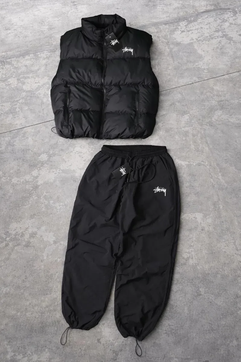 Спортивні штани Stussy | Нейлонові штани | Люкс якість | Чоловічі штани Стуссі — фото 6