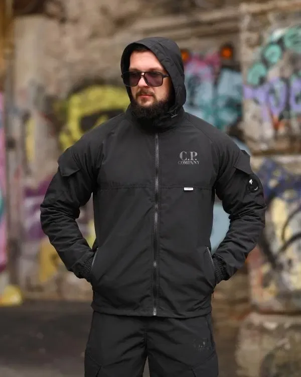 Спортивний чоловічий костюм Company klinse black чорного кольору/ олива спортивний костюм штани кофта company/ койот сірий костюм для чоловіків — фото 2