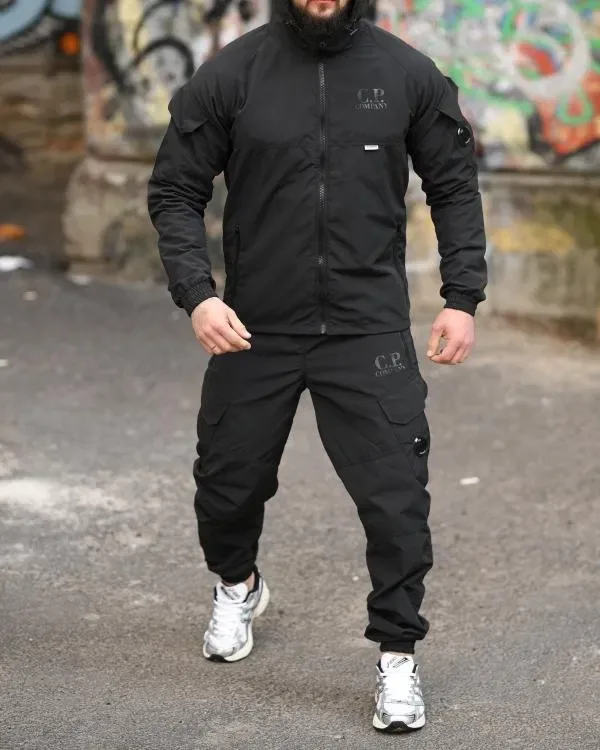 Спортивний чоловічий костюм Company klinse black чорного кольору/ олива спортивний костюм штани кофта company/ койот сірий костюм для чоловіків — фото 4