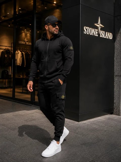 Спортивний костюм Stone Island Premium | Хіт 2026 | Чоловічий костюм Stone Island | Худі + штани