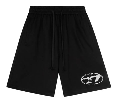 Спортивные шорты  Diesel Logo унисекс черные дизель
