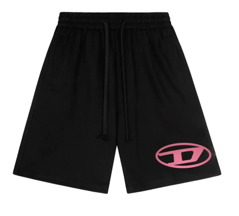 Спортивные шорты  Diesel Logo унисекс черные дизель — фото 3