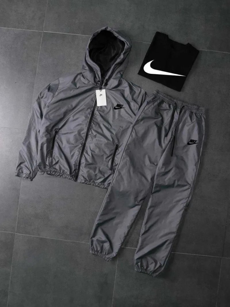 Спортивный костюм мужской куртка штаны Nike Swoosh весна осень найк — фото 3