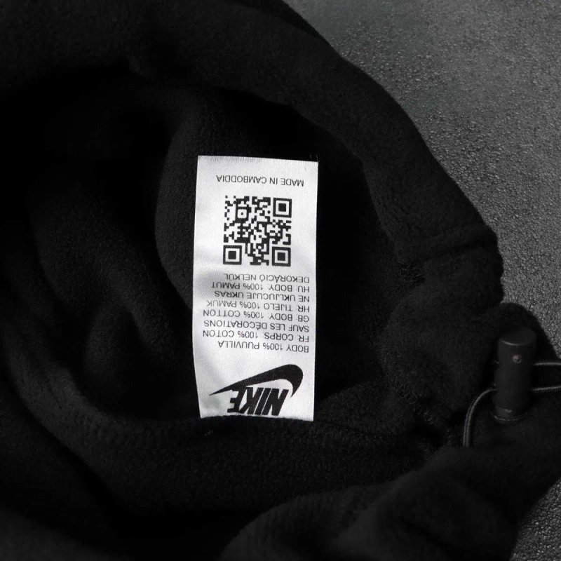 Спортивный костюм мужской зимний Nike кофта штаны из микрофлиса комплект найк — фото 6