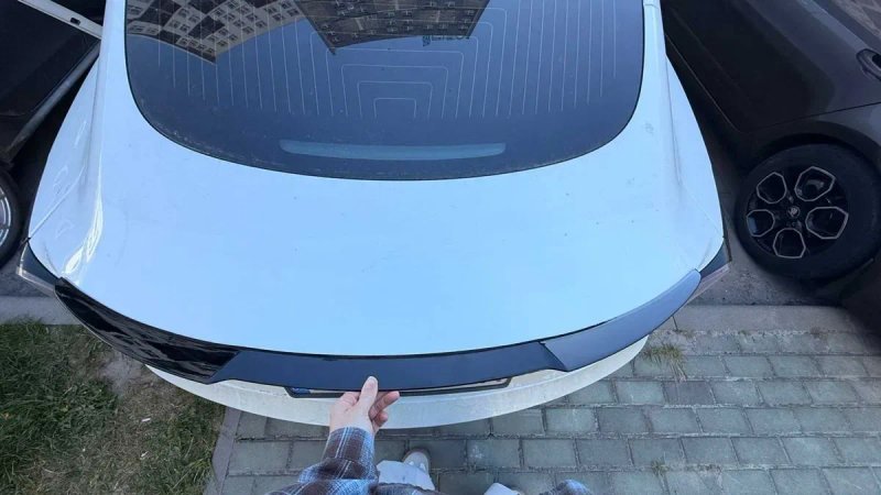 Спойлер на Tesla Model 3, Y   жабры — фото 5