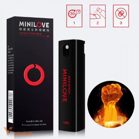 Спрей-пролонгатор MINILOVE для чоловіків, 10 мл