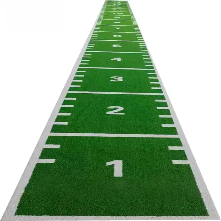 Спринтерська тренувальна доріжка WCG Turf 15 мм з розміткою 1 м, штучна трава, 1×15 м — фото 2