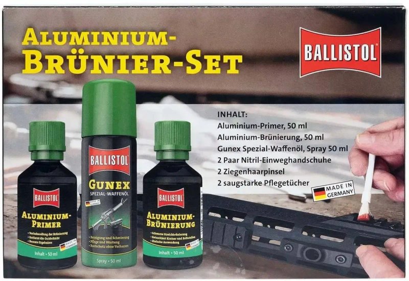 Средство для холодного воронения, засіб для холодного вороніння Klever Ballistol Gunex оригінал — фото 4