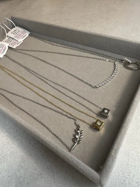 Срібні кольє 925. Розпродаж