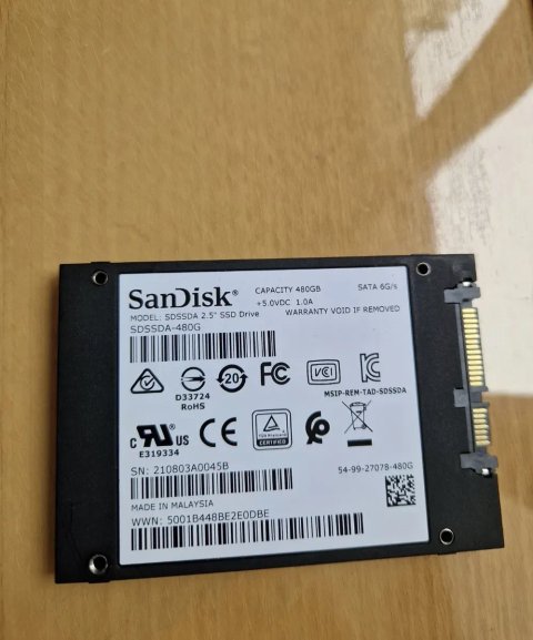 Ssd 480GB sata3 Sandisk ssd диск для ноутбука або системного блока