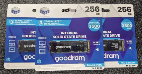SSD диск Goodram PX500 256GB M.2 2280 PCIe 3.0 x4 NVMe
