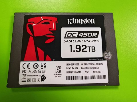 SSD диск Kingston DC450R 1.92TB 2.5" SATAIII 3D TLC (SEDC450R/1920G) ССД сата 1.92Тб