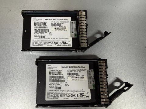 SSD диски SATA 960Gb корпоративного класу HPE p/n: 866615-003/ Intel SSD D3-S4610 960Gb