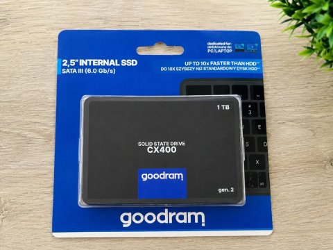 SSD Goodram CX400 Gen.2 1TB SATA III Новый 1000GB 2.5 SSD для ПК Ноутбука