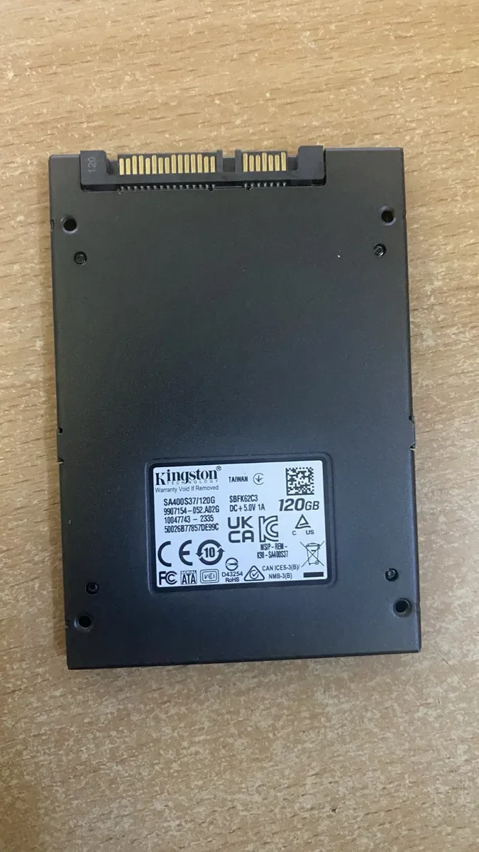 SSD накопичувач Kingston A400 120GB 2.5" SATA III — фото 2