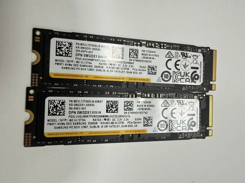 SSD Накопичувач Samsung 2TB PCle 4.0 PM9F1, OEM version Samsung 990 pro — фото 3
