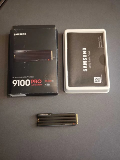 SSD накопичувач Samsung 9100 PRO 4 TB with Heatsink ГАРАНТІЯ 60 міс
