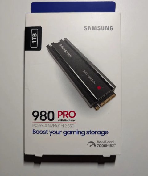SSD накопичувач Samsung 980 PRO w/ Heatsink 1 TB (MZ-V8P1T0CW)
