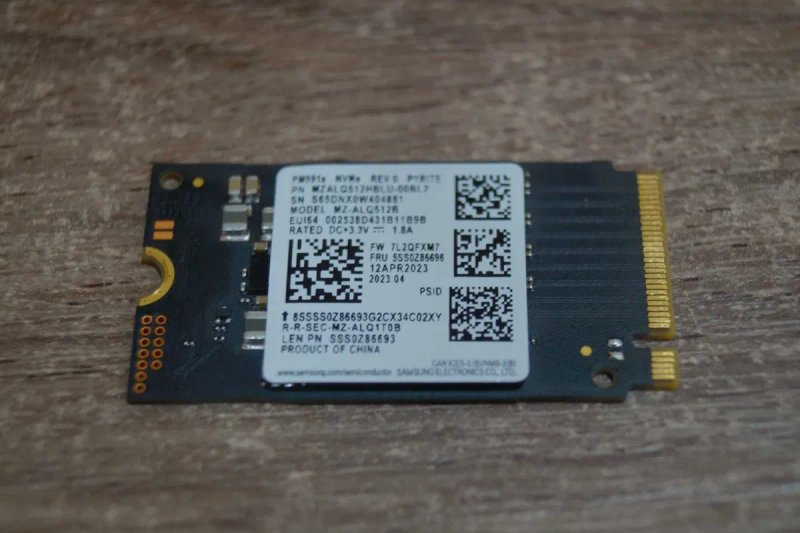 SSD накопичувач Samsung (MZALQ512HBLU-00BL2) 512 ГБ Б/У TVOYO — фото 6