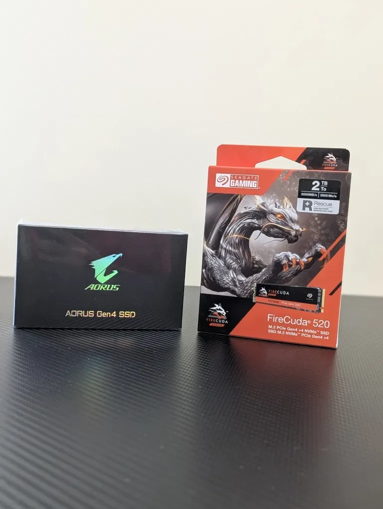 SSD WD BLACK D30 1 TB | AORUS Gen4 2 TB | SeaGate Gaming FireCuda 520 2 TB нові топові ссд диски 3D NAND TLC на контролері Phison, DRAM буфер/кеш — фото 4