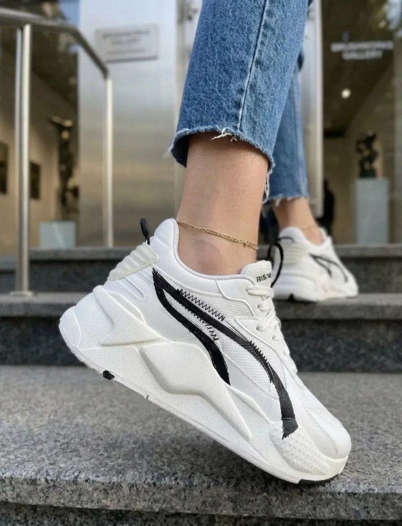 США! Осінні жіночі кросівки Puma RS-X Brush 395807-01 Оригінал! 36-38.5 — фото 6