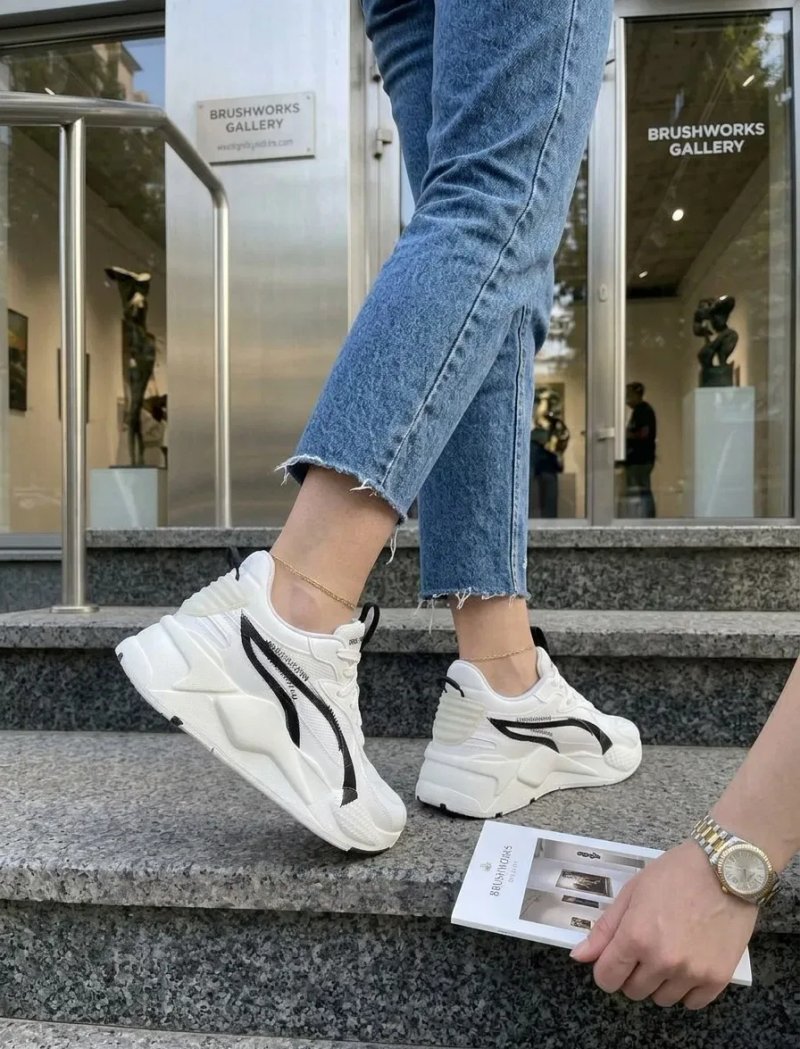 США! Осінні жіночі кросівки Puma RS-X Brush 395807-01 Оригінал! 36-38.5 — фото 7