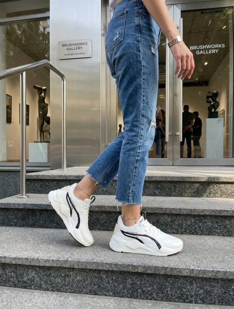 США! Осінні жіночі кросівки Puma RS-X Brush 395807-01 Оригінал! 36-38.5 — фото 8
