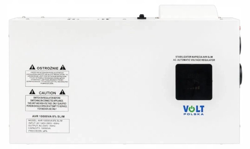 Стабілізатор напруги 10кВт •настінний Стабілізатор Volt polska 10000VA — фото 6