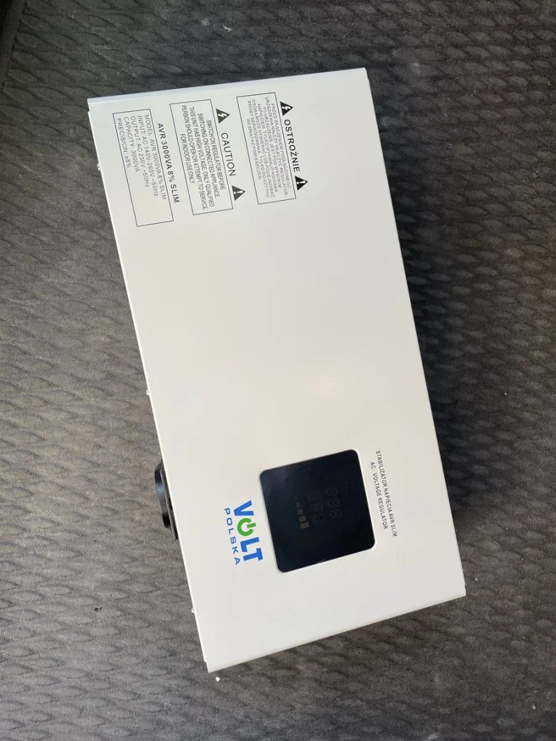 Стабілізатор Volt Polska AVR 3000VA SLIM 3000 Вт — фото 4