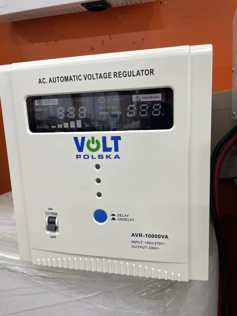 стабілізатор  Volt Polska напруги AVR 10000VA 10квт — фото 4