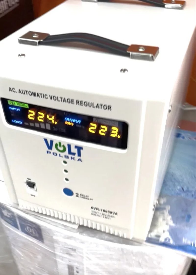 стабілізатор  Volt Polska напруги AVR 10000VA 10квт — фото 8