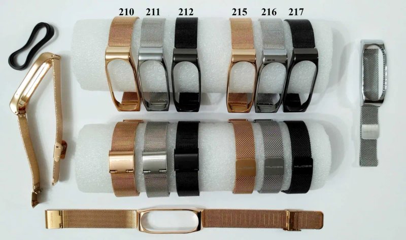 Стальной ремешок браслет Xiaomi Mi Band 3 4 MiBand 3/4 ми бенд 3 4 — фото 2
