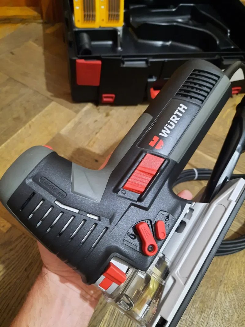 Стан нового,Germany!!Лобзик WURTH STP 140 EXACT-S,800вт+ нові пилки  Dewalt(оригінал) — фото 3