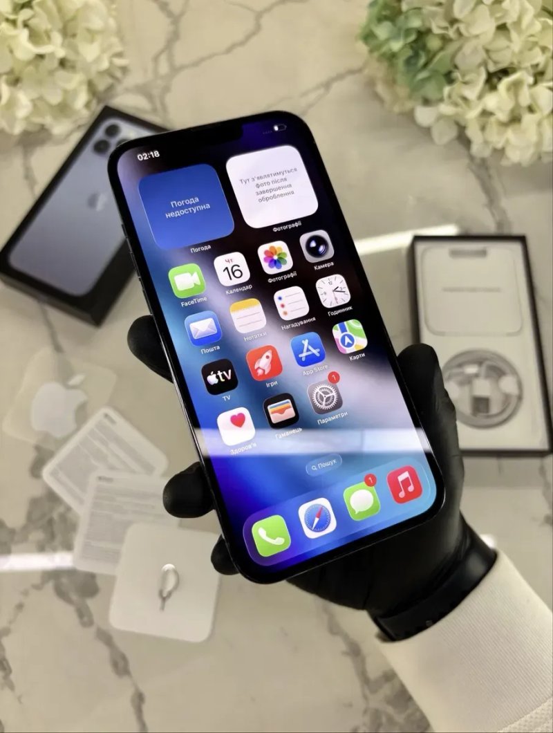 Стан Нового! iPhone 13 Pro Max 100%АКБ Neverlock (Магазин Гарантія) — фото 3