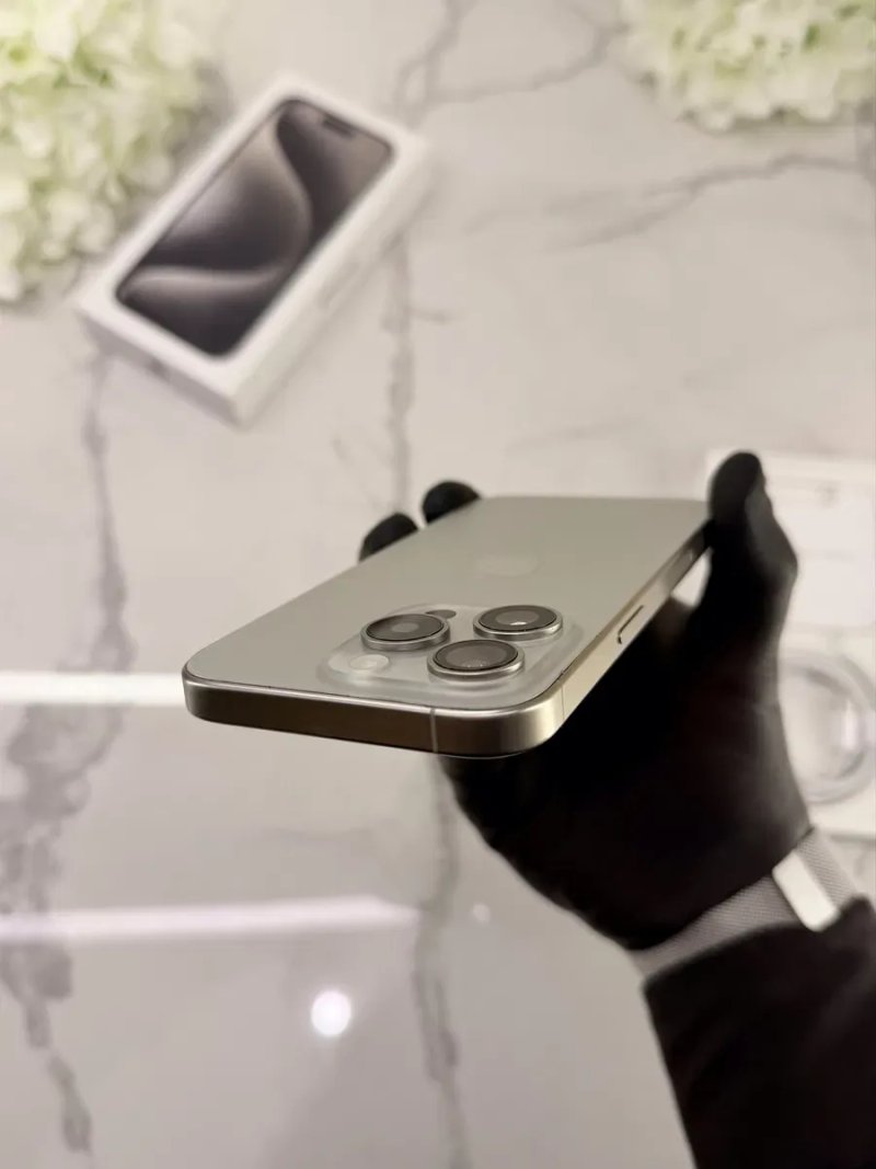 Стан Нового iPhone 15 Pro 128GB 89%АКБ Natural Titanium (Магазин Гарантія) — фото 8