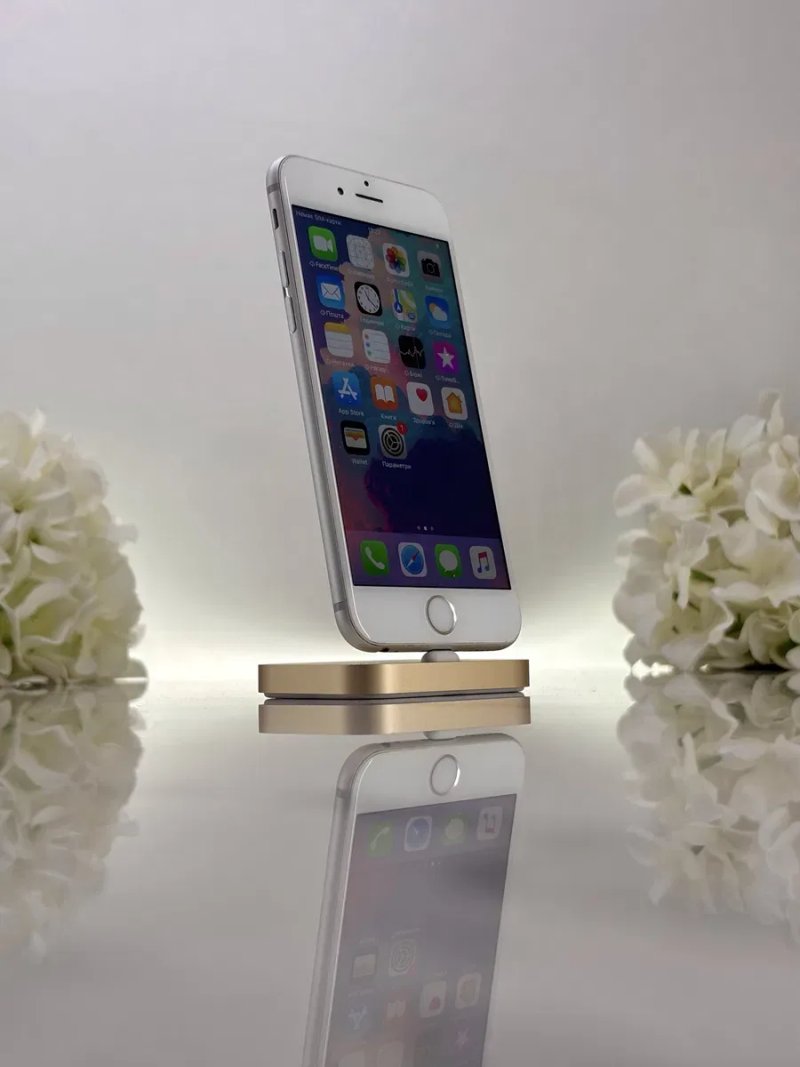 Стан Нового iPhone 6 128GB Silver (Магазин Гарантія) — фото 2