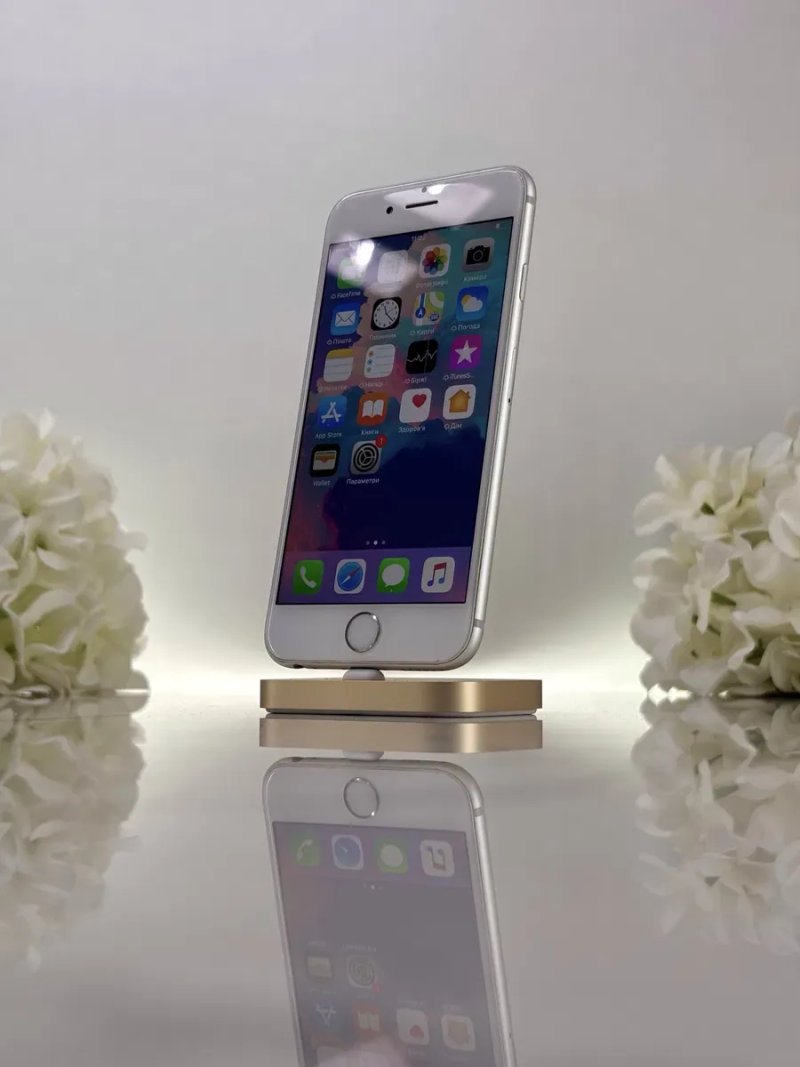 Стан Нового iPhone 6 128GB Silver (Магазин Гарантія) — фото 3