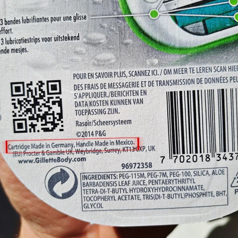Станок бритва Gillette BODY | Касети для тіла 4 шт (сумісні з Mach3 / Venus). Кассеты для бритья тела — фото 4