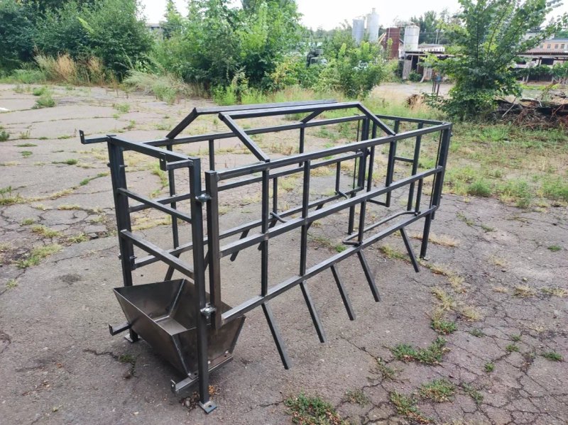 Станок для опоросу свиноматки продаж від виробника, ПОРОШКОВЕ ФАРБУВАН — фото 3