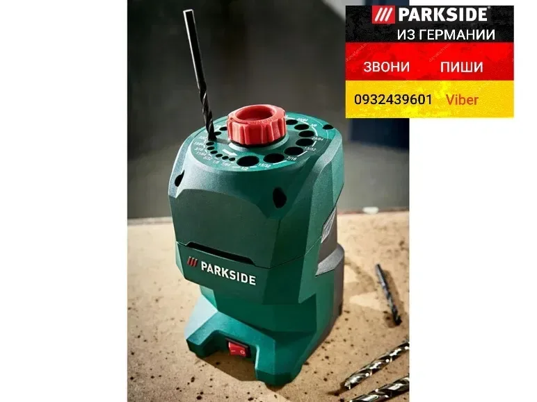 Станок для заточки сверл из ГЕРМАНИИ Parkside PBSG 95 G6 точилка для сверл, верстат для заточування свердел, новий — фото 3