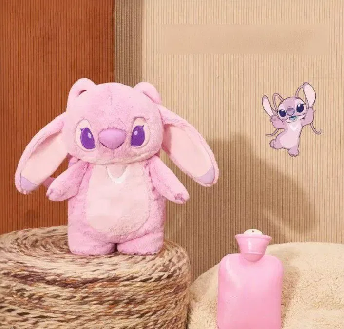 Стіч грілка, Stich Lilo,м'яка іграшка дитяча грілка, 500мл, тренд, хіт — фото 3